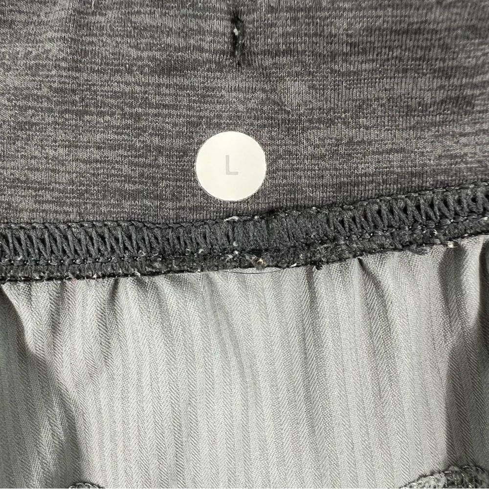 Lululemon Men’s Core Shorts Linerless Grey Pinstripe Large - Picture 8 of 11